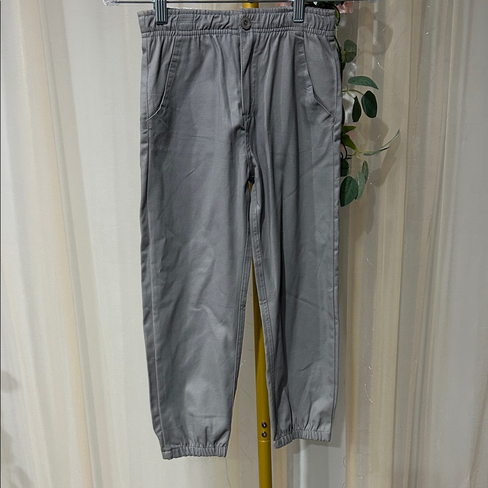Comfy Gray Kids Casual Pants